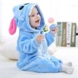 Gigoteuse bébé,Pyjama Ensemble de Pyjama Dors Bien Enfant Bébé Combinaison Hiver Forme Animal Déguisement,(70cm,Age:0-6 months)-1