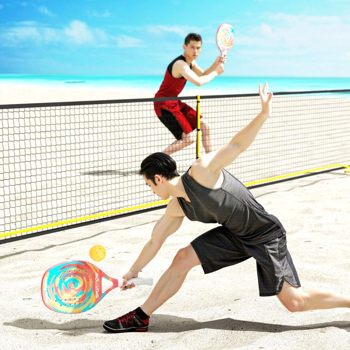 Raquette De Plage | Frescobol Beach Tennis | Jeu De Plage Bois