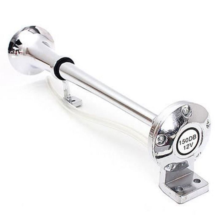 Klaxon Air 12V 150dB - Double Corne Chromée Pour Voiture, Camion, Bateau