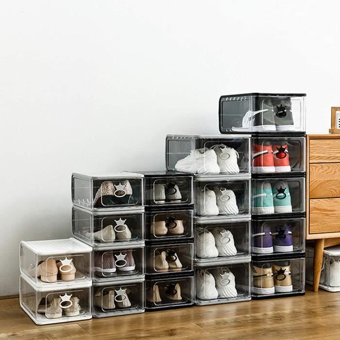 Boite Rangement Chaussures Empilable