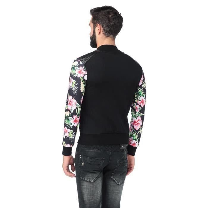 GOV DENIM Veste Teddy Homme 113033BK 0005 Cdiscount Au quotidien