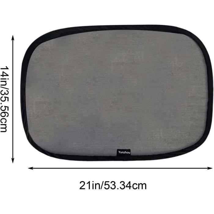 Pare-soleil Ezi Sun Pour Vitre Arrière De Voiture - En RPET Recyclé - Fixation Par Ventouses - Protection Solaire Pour Bébé Et Sièges