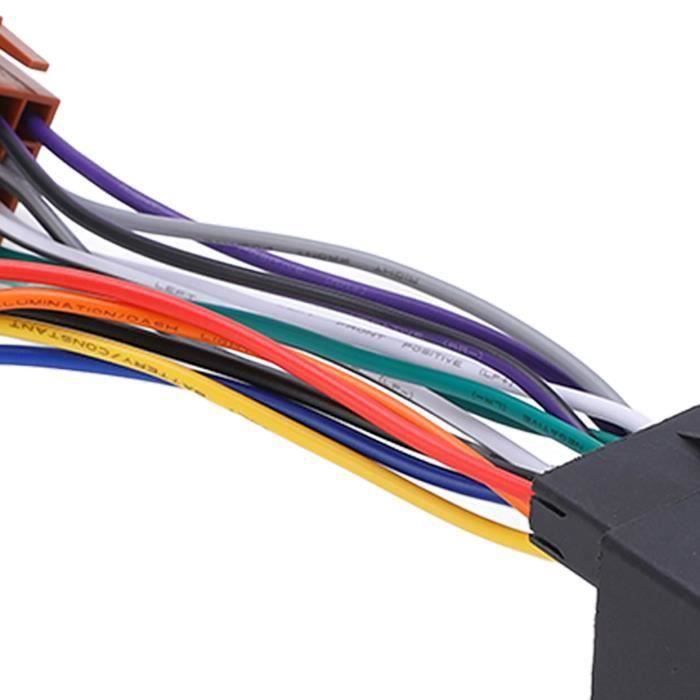 Connecteurs de Faisceau de Câbles, Kit de Remplacement de Faisceau de Câbles avec 3 Fusibles Supplémentaires Compatible avec Peg-Perego Véhicule Jouets d 'Équitation pour Enfants Accessoires