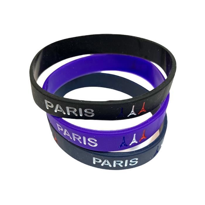 Bracelet football PSG sur mesure, Bracelet en corde pour supporter du Paris  Saint Germain, Idée cadeau foot collection club ligue 1 -  France