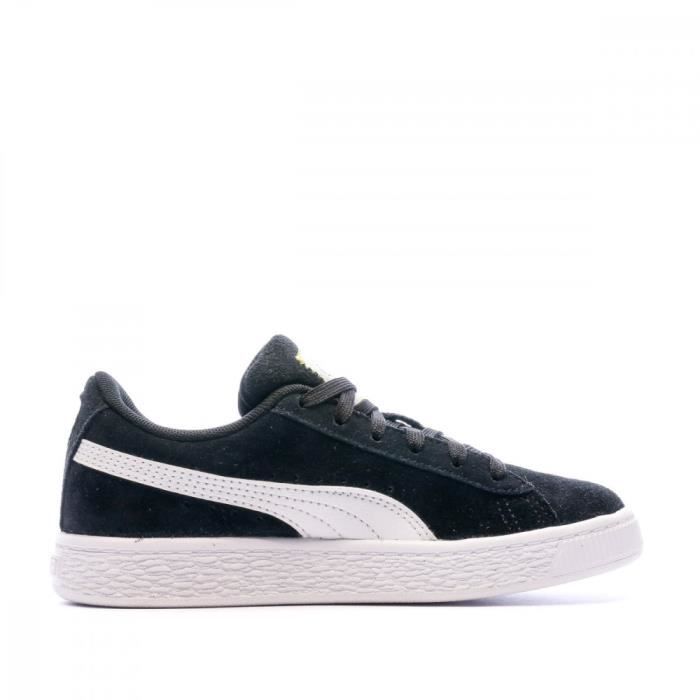 Puma suede noir outlet enfant