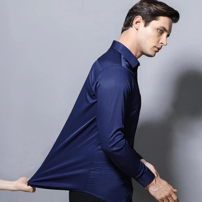Chemises homme Haute Qualite Confortable et Decontracte Leger Mode Nouveau Violet 2 Violet 2 Cdiscount Pret a Porter