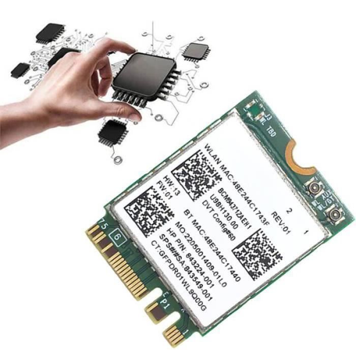 CARTE RESEAU FILAIRE - CARTE RESEAU SANS FIL pour Broadcom BCM94371 ...