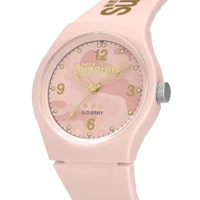 Montre superdry rose online