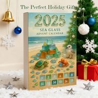 Calendrier De L'Avent En Verre De Mer, Calendrier De Compte À Rebours