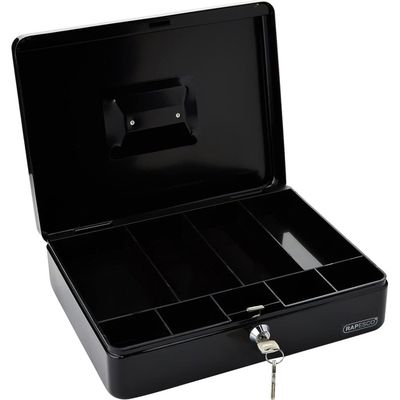 HMF 49200-02 Coffre-fort à poser, serrure à panneton double, 31 x 20 x HMF 49200-02 Coffre-fort à poser, serrure à panneton double, 31 x 20 x