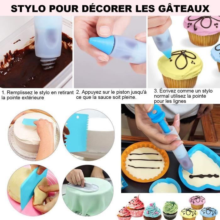 Stylo Pâtisserie pour Décoration Gâteaux, Biscuits, Cupcakes – CUISINE AU  TOP