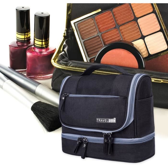 Trousse De Toilette De Voyage Noire – Suspendue, Pratique (Occasion)