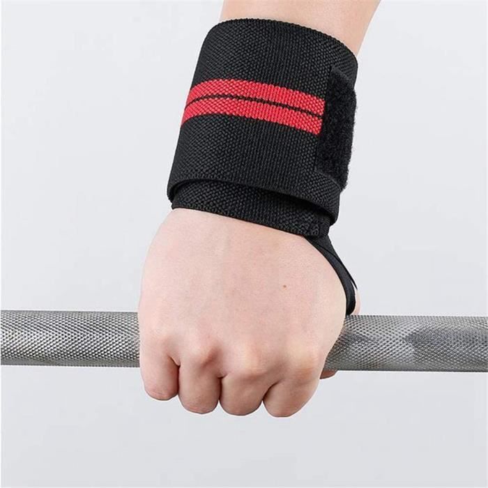 Sangle musculation poignet bande musculation poignet gym poignet sangles  gym accessoires pour hommes poids de levage support de po - Achat / Vente  PROTEGE-POIGNET - Cdiscount
