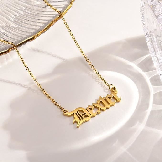 Collier acier inoxydable | pendentif personnalisé