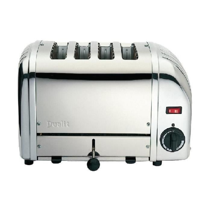 Grille Pain Professionnel Inox - 4 Tranches - Dualit - Cdiscount  Electroménager