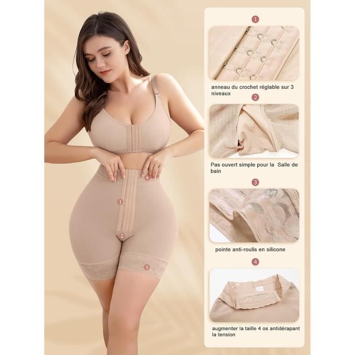 Gaine Amincissante Ventre Plat Gaine Ventre Plat Culotte Femme Taille Haute  Panty Gainant Short Minceur Invisible Culotte - Beige Beige - Cdiscount  Prêt-à-Porter