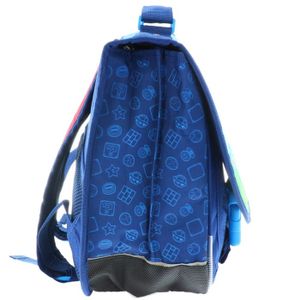 Valise Cabine Enfant Super Mario 50 Cm – Bagage à Roulettes 4 Roues, Idéal Voyage Vacances Cadeau Enfant