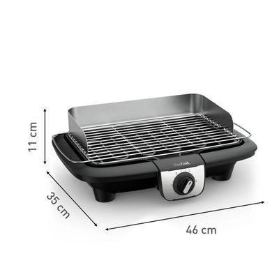 Grill Barbecue De Table Homend DTC 20G1 – électrique, Puissance Réglable, Rouge