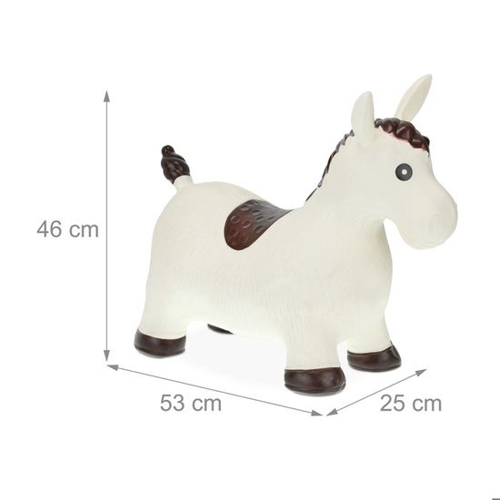 Cheval Sauteur Gonflable Pour Enfants – Charge Max 50 Kg – Sans BPA – Pelage Doux – Pompe Incluse – Intérieur Et Extérieur Cheval Sauteur Gonflable Pour Enfants – Charge Max 50 Kg – Sans BPA – Pelage Doux – Pompe Incluse – Intérieur Et Extérieur