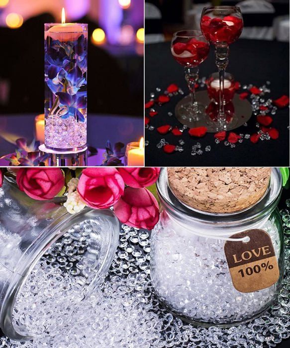 Perles étoiles Multicolores En Acrylique 10mm