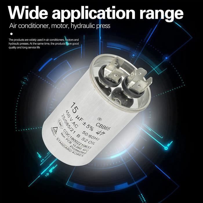 Moteur électrique à Condensateur à Boîtier Plastique