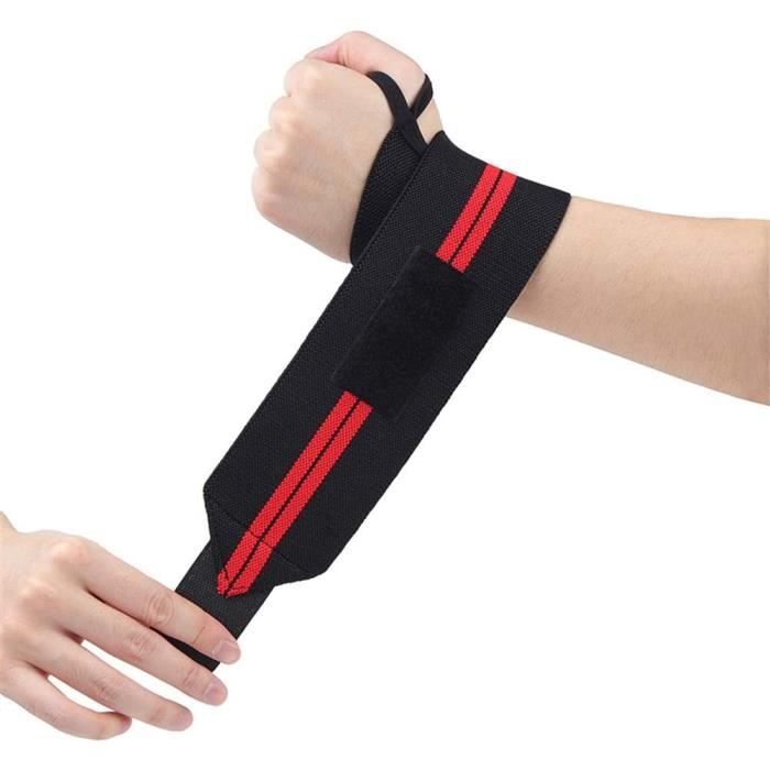 Sangle musculation poignet bande musculation poignet gym poignet sangles  gym accessoires pour hommes poids de levage support de po - Achat / Vente  PROTEGE-POIGNET - Cdiscount