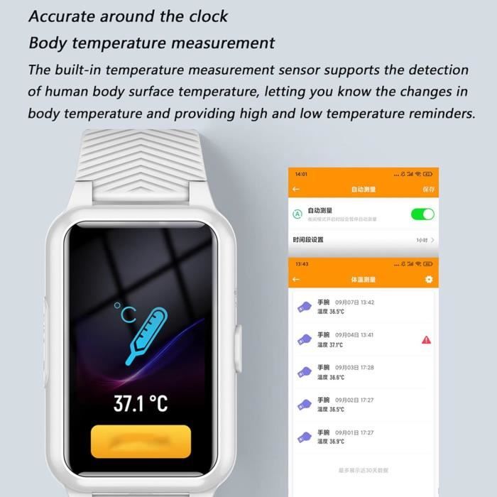 Bracelet Alarme Personne Agee Montre Connect e Avec D tecteur De