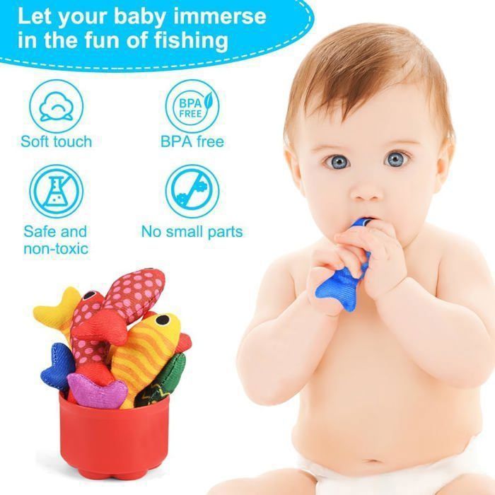 Jouet Bebe 1 an,Jeux Montessori Pêche a la Ligne pour Enfant 1 2 3 Ans Fille Garçon,Educatif Jouet Bébé,Gobelets empilables,compter les chiffres,trier par couleur,Cadeau pour Fille Garcon 6 12 18 Mois Jouet Bebe 1 an,Jeux Montessori Pêche a la Ligne pour Enfant 1 2 3 Ans Fille Garçon,Educatif Jouet Bébé,Gobelets empilables,compter les chiffres,trier par couleur,Cadeau pour Fille Garcon 6 12 18 Mois