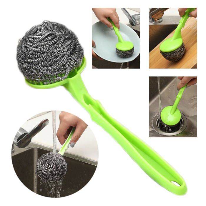 Éponges Récureuses En Cuivre Pour Casseroles Et Poêles | Épaisseur