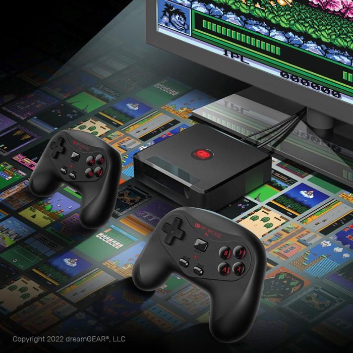 My Arcade GameStation Wireless HD: Consola de videojuegos Data East con más de 250 juegos, DGUNL-4144, Plug and Play My Arcade GameStation Wireless HD: Consola de videojuegos Data East con más de 250 juegos, DGUNL-4144, Plug and Play