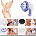Masseur électrique pour tout le corps, masseur anti cellulite brûlant les graisses, appareil de massage, avec 4 têtes de massage-0