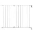 SAFETY 1ST Barrière de sécurité wall-fix extending, largeur de 62 à 102 cm, De 6 à 24 mois, métal blanc, fixation dans le mur 2-0