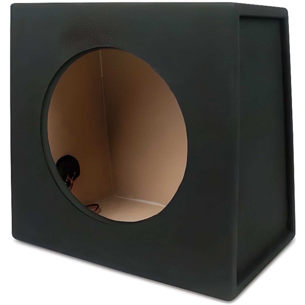 Caisson Bass Reflex Vide MTX Audio SLH12U Pour Subwoofer 30 Cm - Design Noir Piano