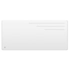 Radiateur électrique fixe à inertie sèche fonte - BESTHERM - MOTU 2000W - horizontal blanc