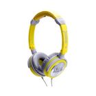 Casque Lifestyle JAUNE/GRIS iDance CRAZY 201