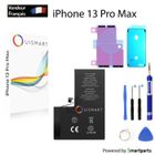 Batterie OuiSmart® pour iPhone 13 Pro Max - 4352 mAh - Lithium Ion - Blanc