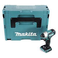 Makita DTD 155 ZJ Perceuse visseuse à percussion sans fil et sans balai 18 V Li-Ion + Coffret - sans batterie, sans chargeur
