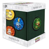 Deck Box Ultra Pro Alcove Click Galar - Licence Pokémon - Vert