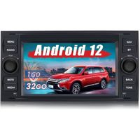 Awesafe Autoradio Android pour Ford Focus 2 DIN 7 Pouces Écran Tactile USB/WiFi/FM RDS