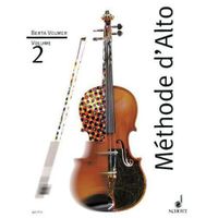 Schott ED 8753 - LIBRAIRIE - BANDE DESSINEE  - Methode D`alto Volume 2 - Va solo