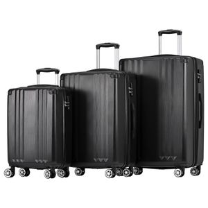 SET DE VALISES Set de valises, valise rigide, bagage à main 4 rou