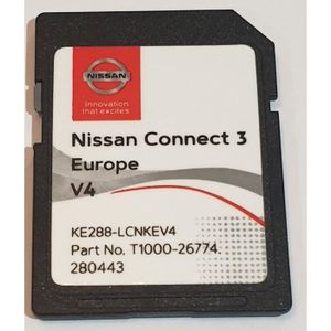 GPS AUTO Carte SD GPS Europe 2019 v4 - Nissan Connect 3 LCN