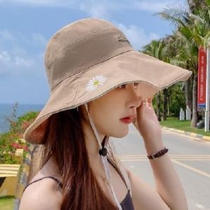Leisial Femme Bob chapeau de soleil Casquettes Visières Paille Tissage Chapeau Anti-soleil Respirant Anti UV pour été Loisir Voyage 
