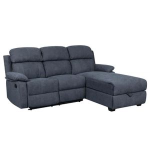 Canapé Dangle Relax Gris Joey Achat Vente Canapé Sofa