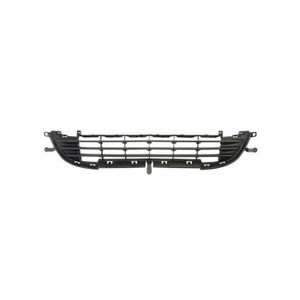 Grille Pare-Chocs Avant RAS RICAMBI - Noir Avec Trous Pour Moulures, Pour Peugeot 307 (Après 09/2005)