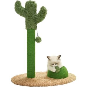 ARBRE À CHAT Arbre à chat Cactus - Corde en sisal - Jouet pour 