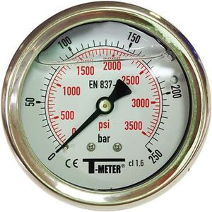 Manomètre radial pour pompe mesure pression eau filetage 8x13mm CAP