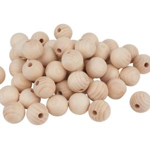 Bamboopack Lot de 50 demi-boules en bois brut, demi-sphères en bois, pour  travaux manuels, décoration de peinture, loisirs créatifs (25 mm) :  : Cuisine et Maison