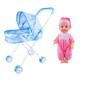 Poussette Landau Pour Poupee Pour Enfant De 18 Mois Cdiscount