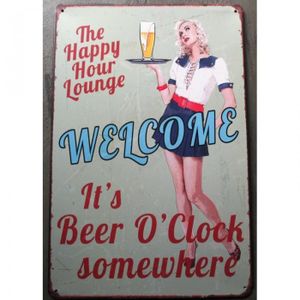 Plaques de Bar - Métal - Vintage - 100% Déco et Cadeau – La Beaufitude
